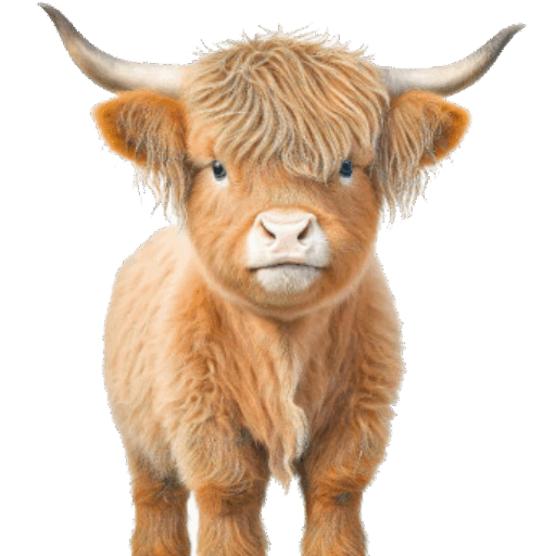 Mini Highland Cow